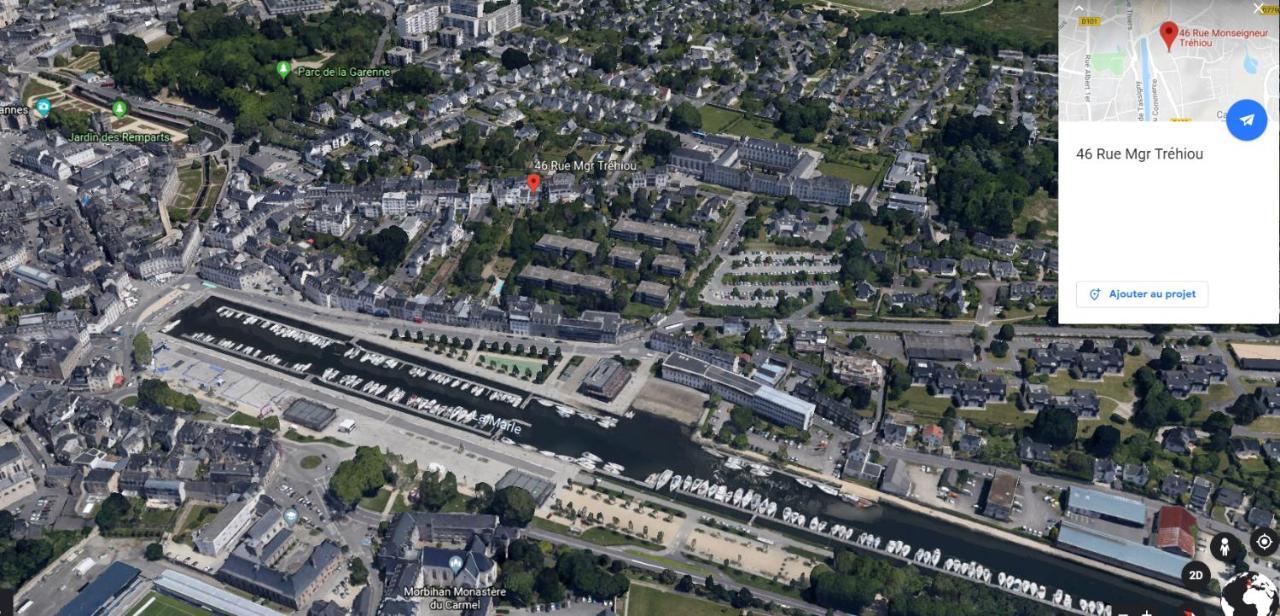 Du Mann Petite Maison Jardin A 100M Du Port De Vannes Avec Parking エクステリア 写真